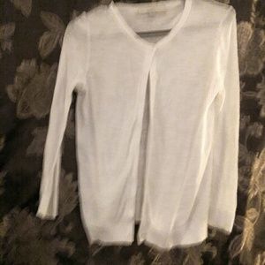 Loft XS white Cardigan